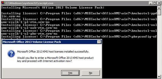 install volume license pack fpr ms office 