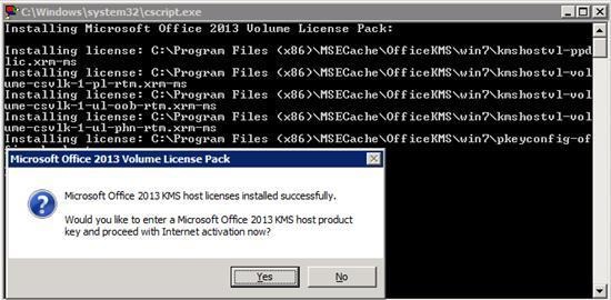 microsoft office 2013 cmd activation