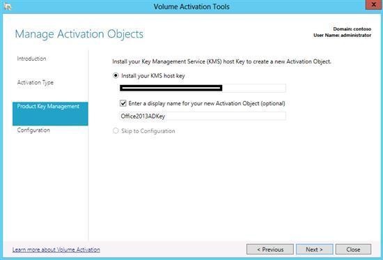 how many activations for ms office 2013 volume license