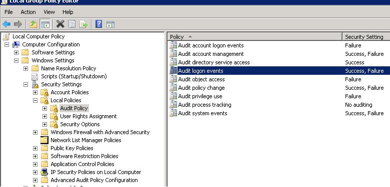 microsoft account lockout tools server 2012