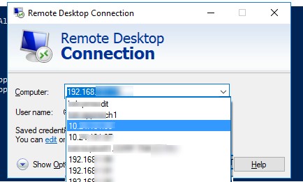 microsoft remote desktop connection full screen