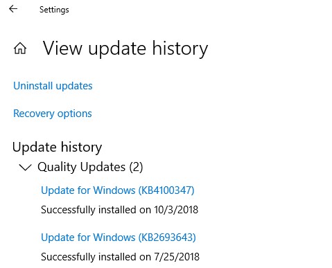 How to Remove Installed Updates in Windows 10 and Windows Server?