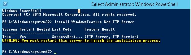 ftp into windows server 2016 google