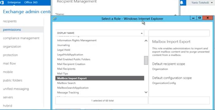 How To Import And Export Mailbox To PST In Exchange 2016 2013 2010 