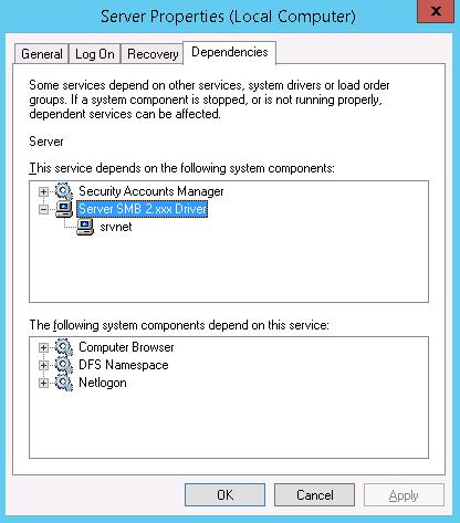 Windows Server 2003 Editions Comparison Chart