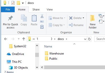 hide folders and files on shared folder using access based enumeration