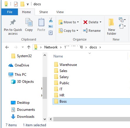 implementing abe on windows shared folder