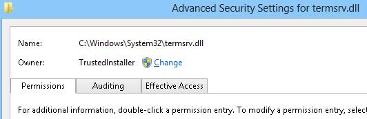 patch termsrv dll windows server 2012 r2