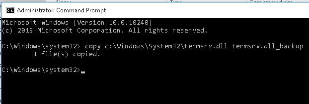 windows server 2012 termsrv dll patch