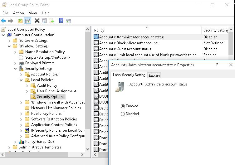 How To Enable Disable The Built In Administrator Account On Windows 23517 Hot Sex Picture 3101