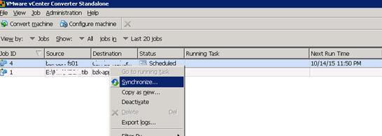Synchronize changes in source with VM
