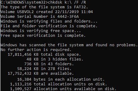 using chkdsk to check and fix disk errors on windows 10