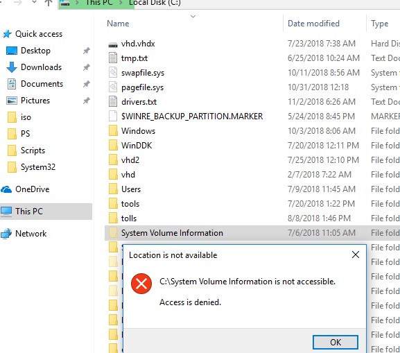 how to delete system volume information from usb