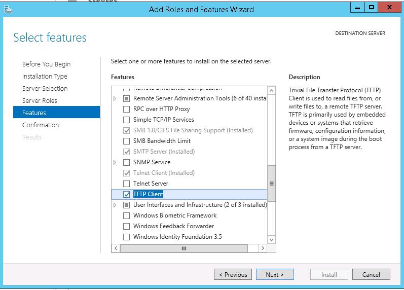 tftp client windows 8