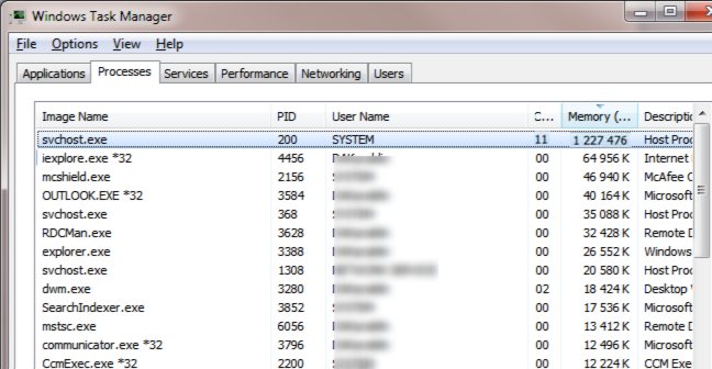 Svchost Memory Usage High Vista