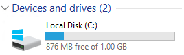 ntfs disk quota on windows 10 user session