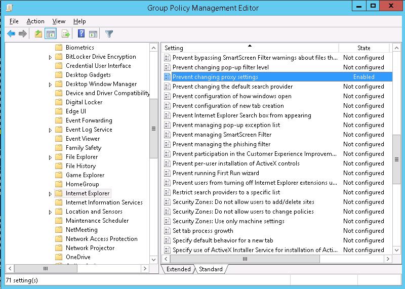 change proxy settings windows 10 regedit