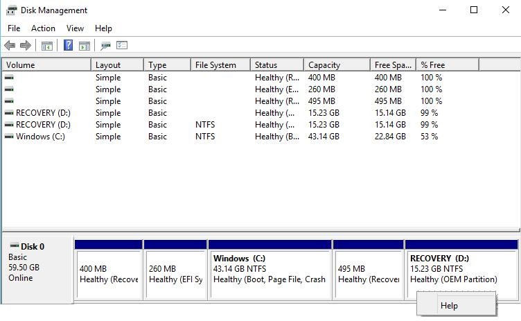 efi system partition windows 10 delete