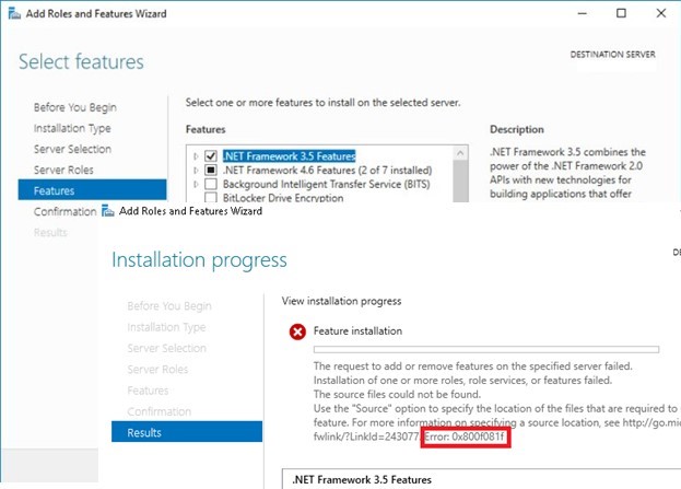 .net framework v4.0.30319 will not install