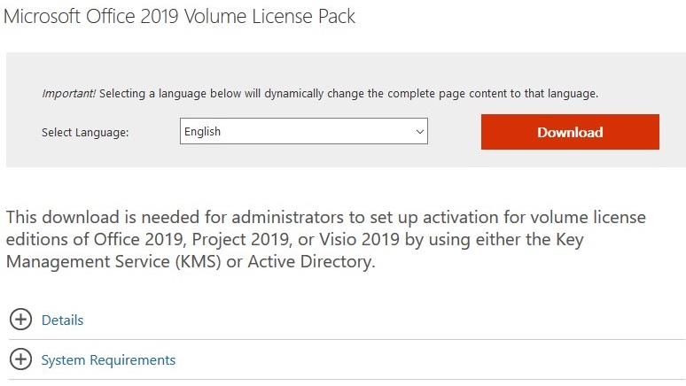 office 2019 won t activate