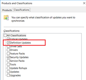 microsoft windows defender definition update