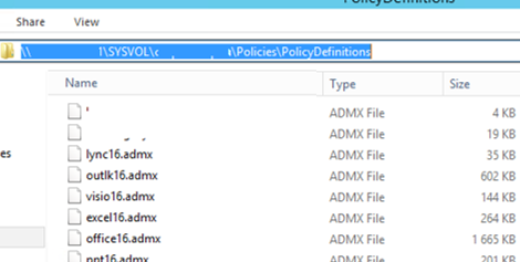 PolicyDefinitions admx files for office