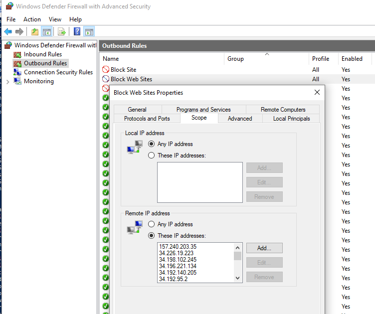 How To Block A Domain Or Website On Windows Defender Firewall With Powershell Windows Os Hub