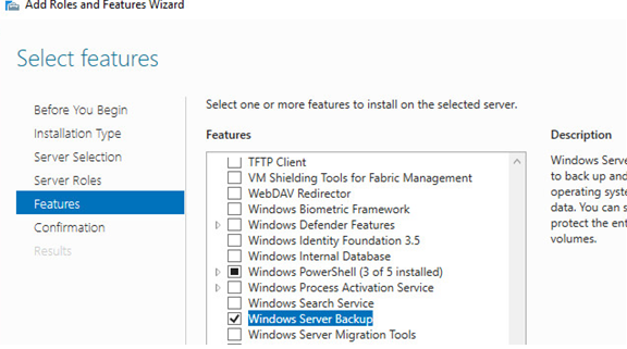 what folders to copy for migrating backup exec 16