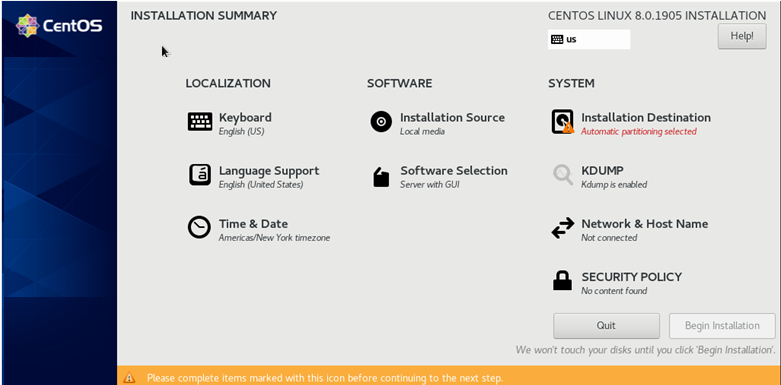 Centos 8 Server Minimal Iso