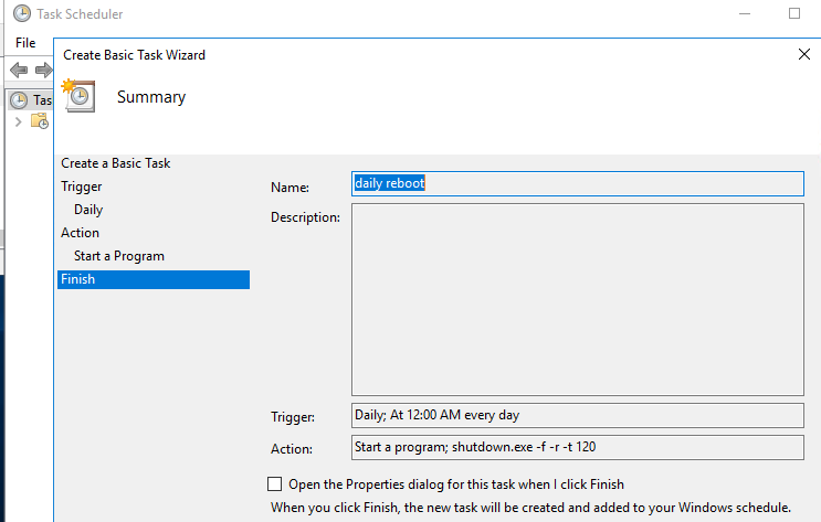 restart from command prompt windows 10