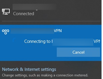 windows 10 vpn not connecting