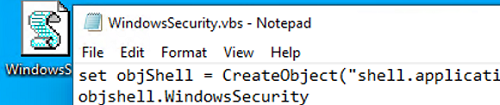 vbs script to run WindowsSecurity window and change RDP password