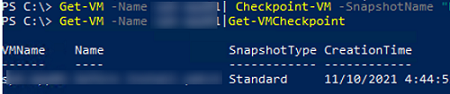 Manage checkpoints in Hyper-V with PowerShell