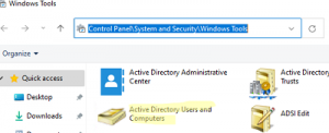 active directory users and computers install active directory users and computers install