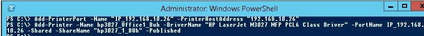 install network printer with ip port