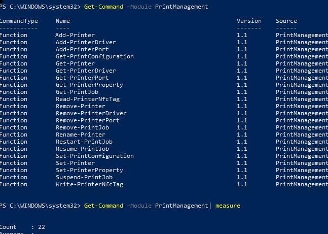 Managing Printers and Drivers on Windows with PowerShell Windows