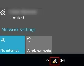  Limited access /No internet access in Windows 10 over Wi-Fi
