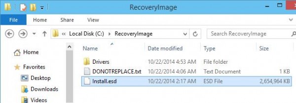 HOW DO I MOUNT AN INSTALL ESD IMAGE visual data 7