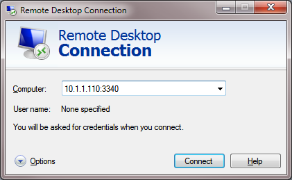 microsoft rdp port forwarding