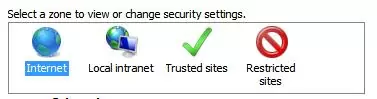 Internet Security Zones in Windows