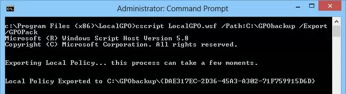 Create GPOPack for deploy