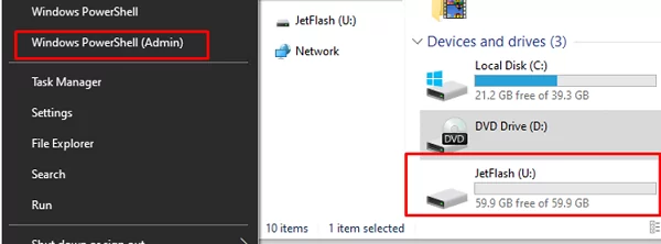 How to create a backup with system image tool on Windows 10?