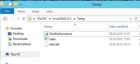 disk perfomance iops powershell script
