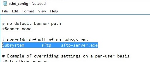 Fremmedgøre halv otte padle Configuring SFTP (SSH FTP) Server on Windows | Windows OS Hub