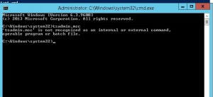 Tsadmin exe windows xp где находится