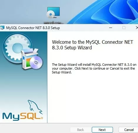 Install MySQL .NET Connector on Windows
