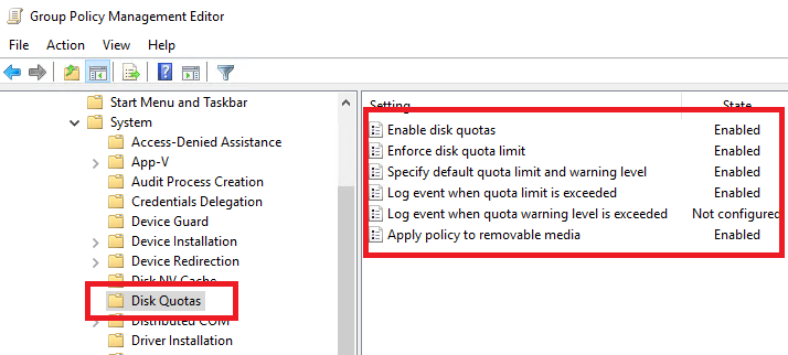 user rights assignment adjust memory quotas for a process