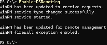 Enable-PSRemoting