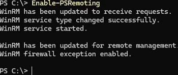 Enable-PSRemoting