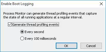 Generate thread profiling events